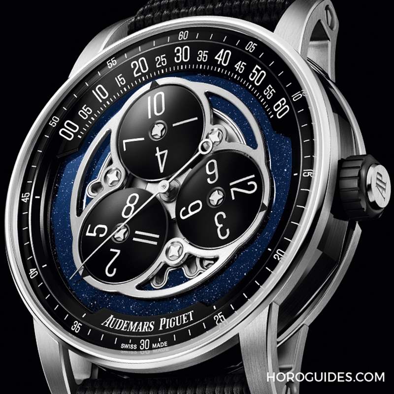 AUDEMARS PIGUET - 猶如一道優(yōu)美謎題的古老顯時(shí)機(jī)制｜愛彼CODE 11.59系列星輪腕表，再現(xiàn)「時(shí)間漫游」功能