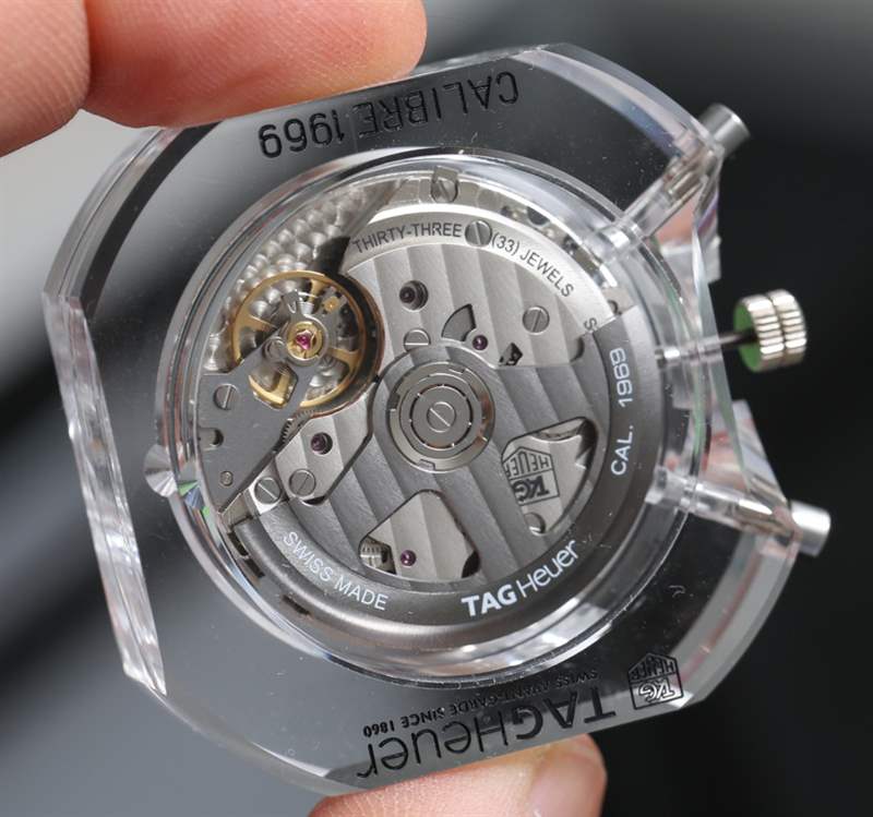 泰格豪雅推出自制Calibre 1969 (CH 80)自動計時腕表機芯-復刻表