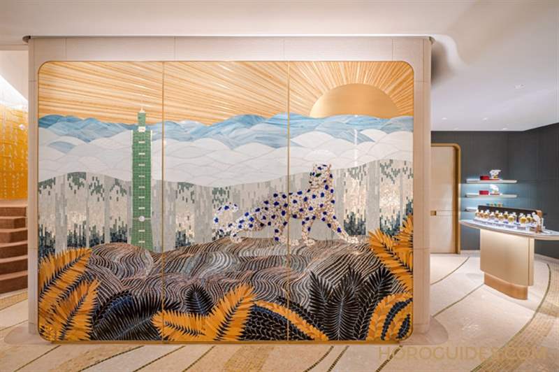 隱身在至高地標里的世外桃源,Cartier臺北101旗艦店-復刻表