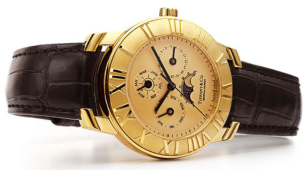 蒂芙尼和萬年歷腕表