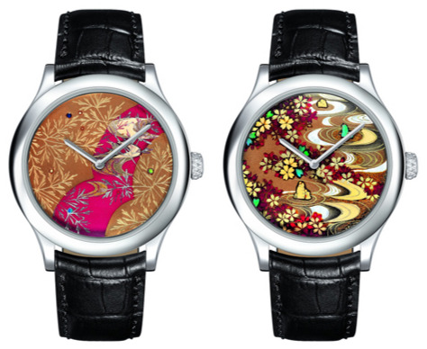 Van Cleef Arpels Midnight Japanese watches 梵克雅寶Van Cleef & Arpels 2010年午夜非凡系列腕表-復(fù)刻表