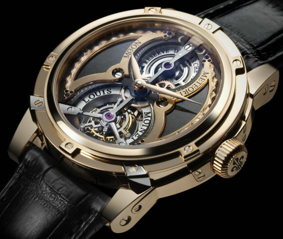 Louis Moinet Meterois Moon 路易斯·莫伊Louis Moinet內(nèi)流星腕表套裝-復(fù)刻表