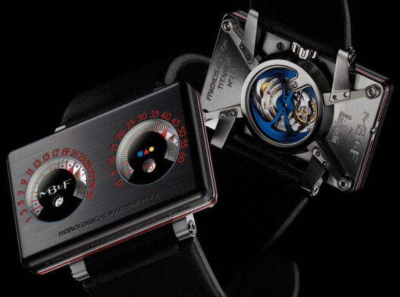 HM2-2 MB&F和Alain Silberstein HM2.2“黑匣子”手表-復刻表