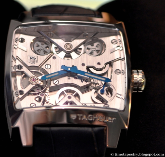 Tag Heuer Monaco V4 TimeTapesty 泰格豪雅摩納哥V4限量版腕表-復刻表