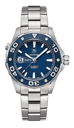 Tag Heuer Aquaracer Calibre 5 Watch Blue 泰格豪雅Aquaracer 500M機芯5潛水腕表-復刻表