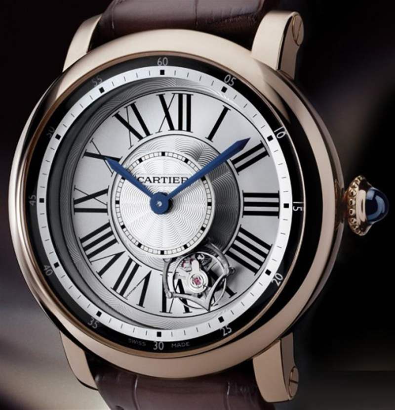 Cartier Astrotourbillon watch 1 卡地亞Rotonde天文陀飛輪腕表-復(fù)刻表