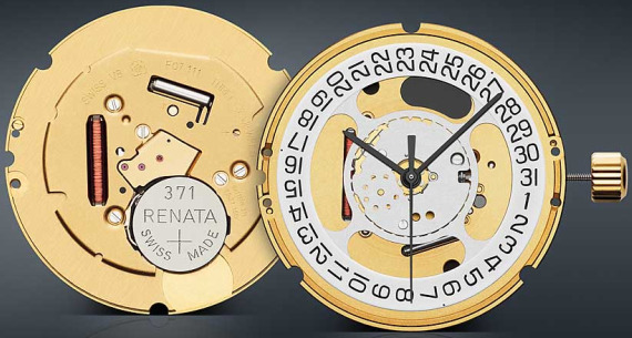 瑞士η石英機芯