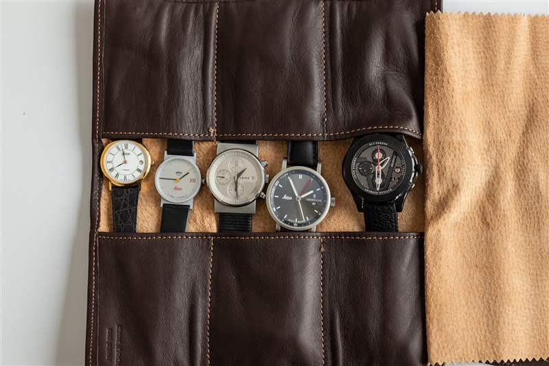 過(guò)去的徠卡手表系列的照片