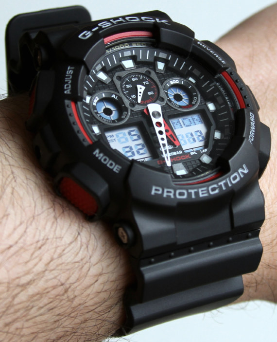Casio G-Shock GA100 6 卡西歐G沖擊X大組合GA100手表-復刻表