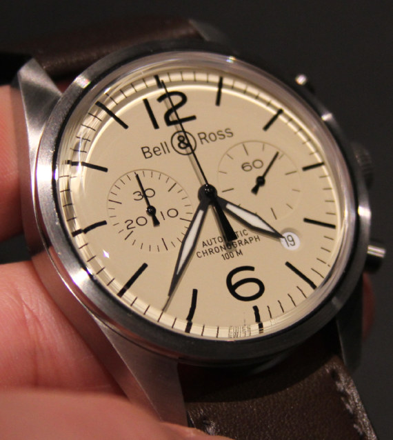 Bell & Ross Vintage BR 126 Heritage 柏萊士Vintage BR 123 & 126精鋼表殼圓形腕表-復(fù)刻表