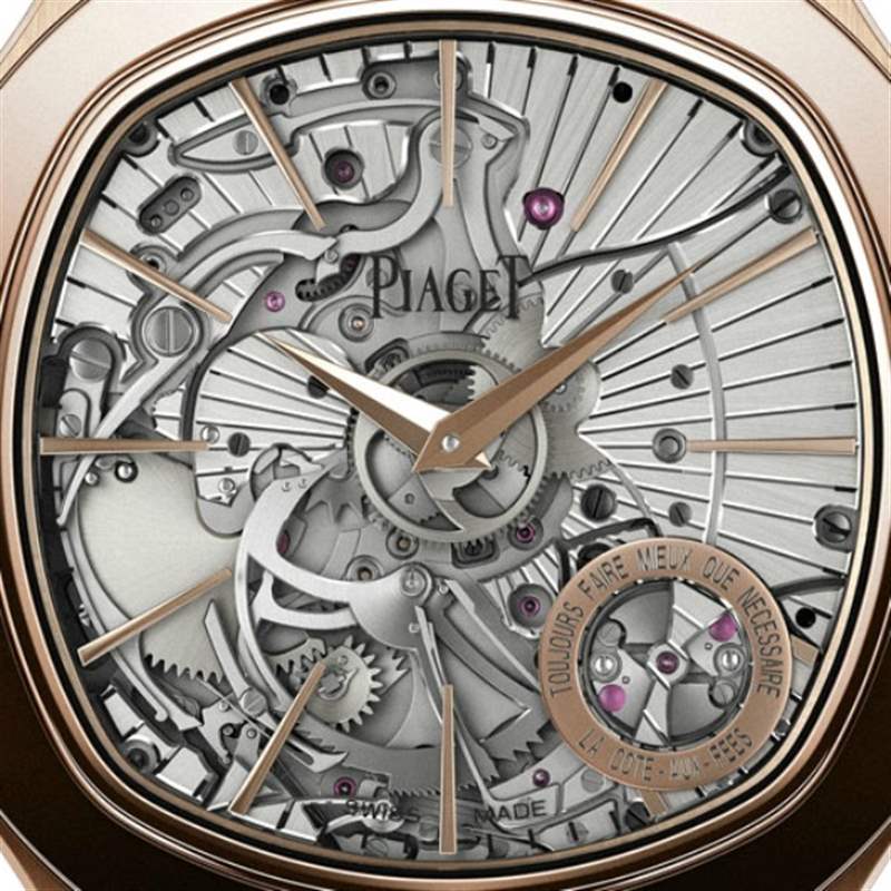 Piaget-Emperador-Coussin-Minute-Repeater-Dial 伯爵Emperador Coussin XL超薄三問腕表-復(fù)刻表