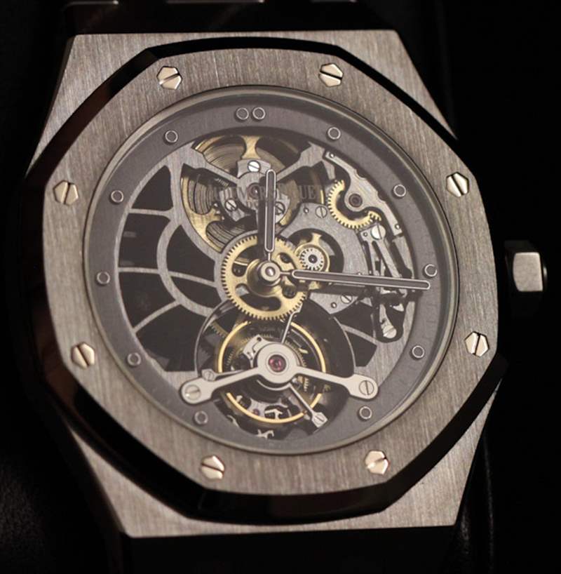 愛彼鏤空超薄皇家橡樹腕表動手實踐-復刻表