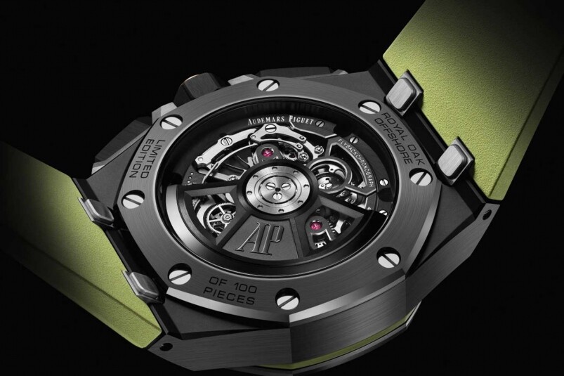 Audemars Piguet Royal Oak Offshore Self-winding Flying Tourbillon Chronograph 愛彼CODE 11.59 Universelle RD#4及Royal Oak Concept重磅來襲!2023年愛彼將最復雜技術同步登場-復刻表