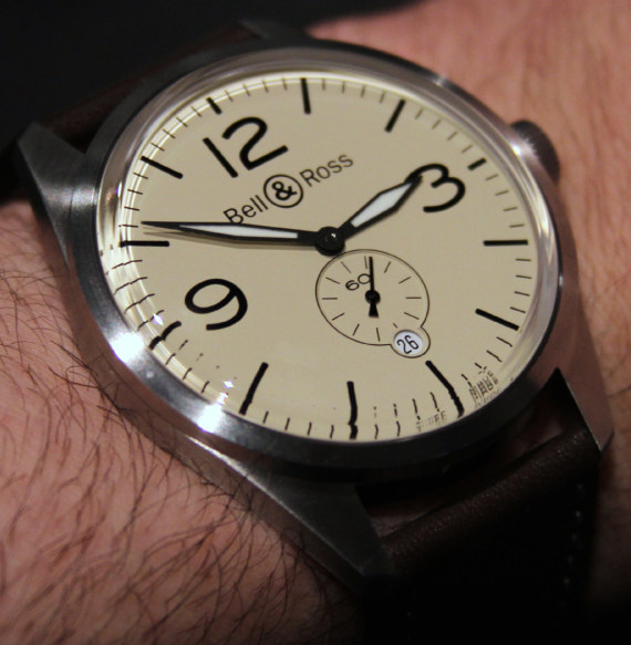 Bell & Ross Vintage BR 123 Heritage watch 柏萊士Vintage BR 123 & 126精鋼表殼圓形腕表-復(fù)刻表