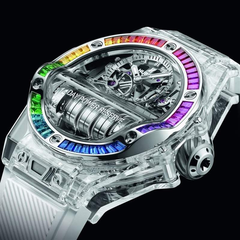 HUBLOT藍寶石不只晶透亮還有螢光黃SAXEM滿滿科技含量-復刻表