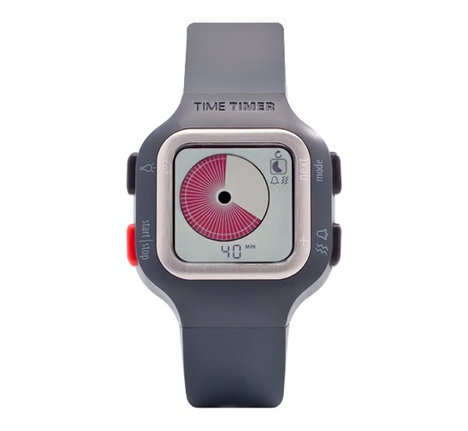 Time Timer Watch PLUS 成人時間管理手表 時間計時器是有史以來最直接的計時手表-復刻表