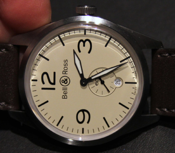 Bell & Ross Vintage BR 123 Heritage 柏萊士Vintage BR 123 & 126精鋼表殼圓形腕表-復(fù)刻表