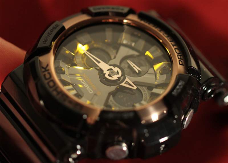 卡西歐 G-Shock GA200RG 手表 14 卡西歐G-Shock GA200RG手表評測-復刻表