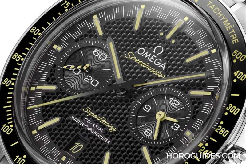 OMEGA - OMEGA全新Spirate矽游絲，精準度達每天0／+2秒｜Speedmaster Super Racing計時腕表