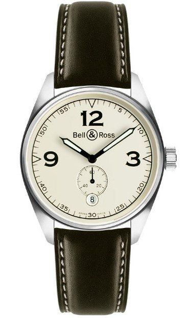 Bell Ross Vintage 123 watch 柏萊士Vintage BR 123 & 126精鋼表殼圓形腕表-復(fù)刻表
