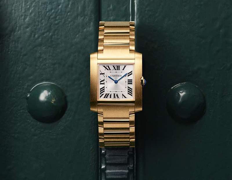 卡地亞重塑標志性坦克法國時計