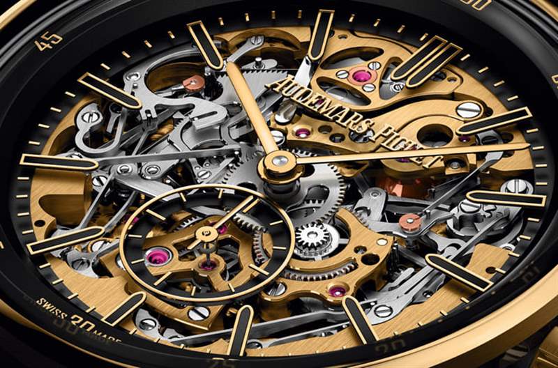 愛彼CODE 11.59大自鳴鐘樂超問表第一次啟用K金搭配陶瓷表殼-復(fù)刻表