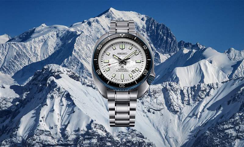 SEIKO Prospex植村直己特別版SLA069，獨特白朗峰面盤紀念冒險人生