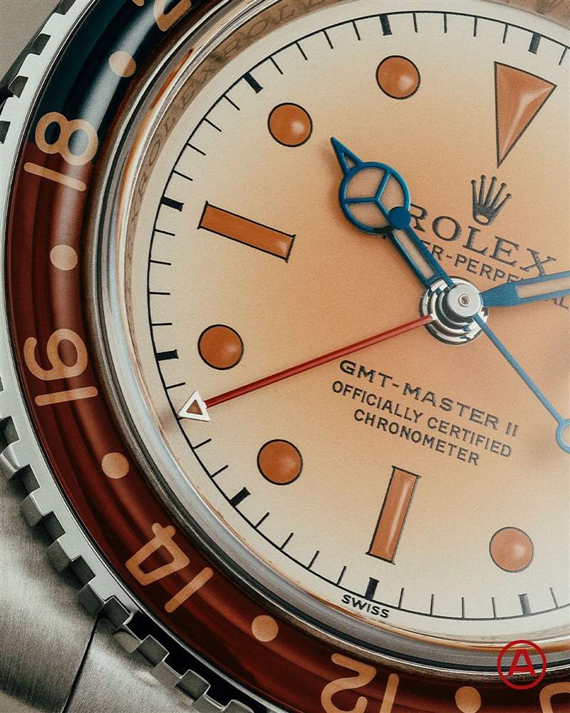 由於錶主想要讓手錶看起來出自1960年代，因此改裝錶品牌利用細節堆疊出手錶濃濃的復古味。（IG@artisansdegeneve）