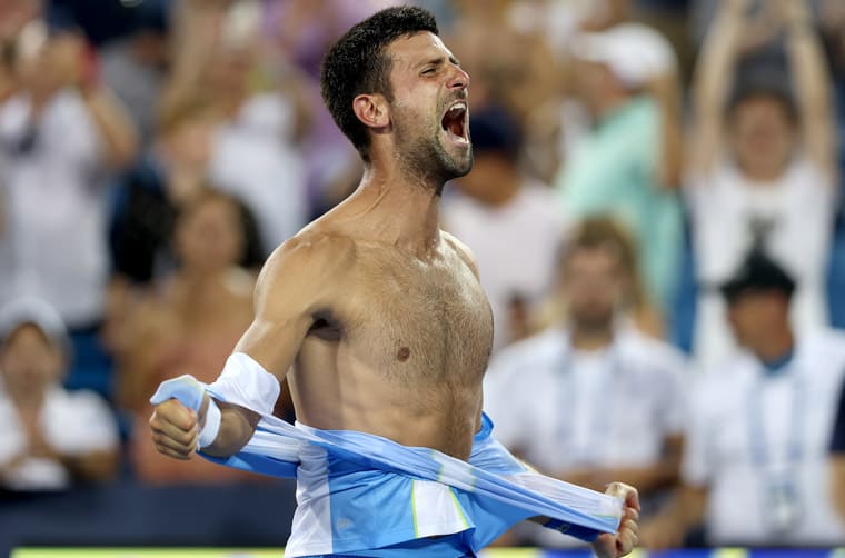 喬科維奇辛辛那提大師賽甜蜜復仇大黃幸運表引人注目-復刻表