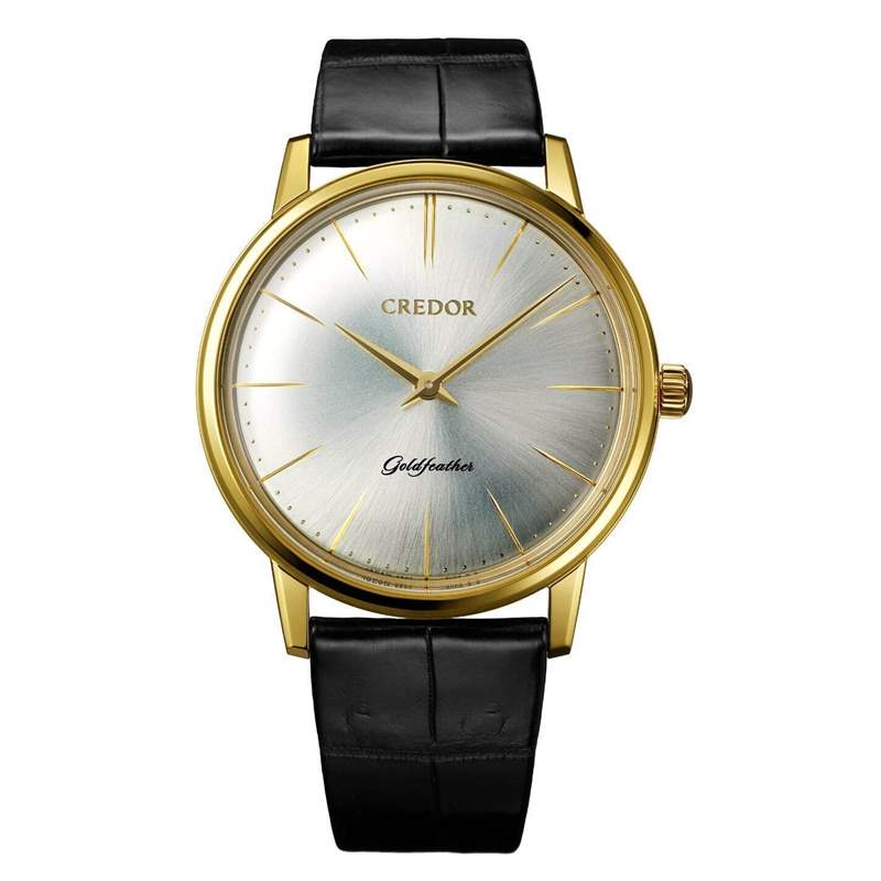 『新表』Seiko Credor推出Goldfeather超薄腕表:纖細金羽-復刻表
