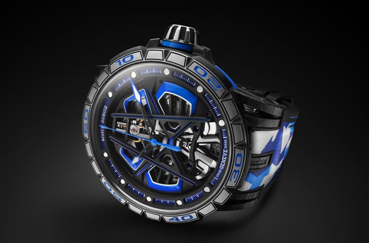 羅杰杜彼再度以藍寶堅尼Huracán Sterrato跑車為靈感打造新款王者競速限量表-復刻表