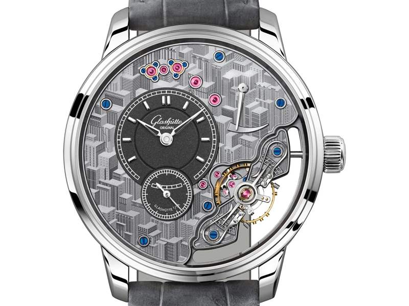 Glashütte Original推出PanoInverse Limited Edition腕表：人類城市-復刻表