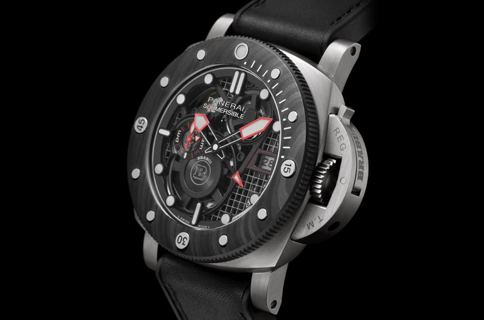 沛納海再推BRABUS聯(lián)名潛水表科技環(huán)保材質為此次創(chuàng)作重心-復刻表