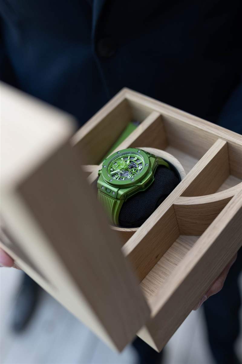 Big Bang Unico Nespresso Origin腕錶（圖片來源：Hublot）