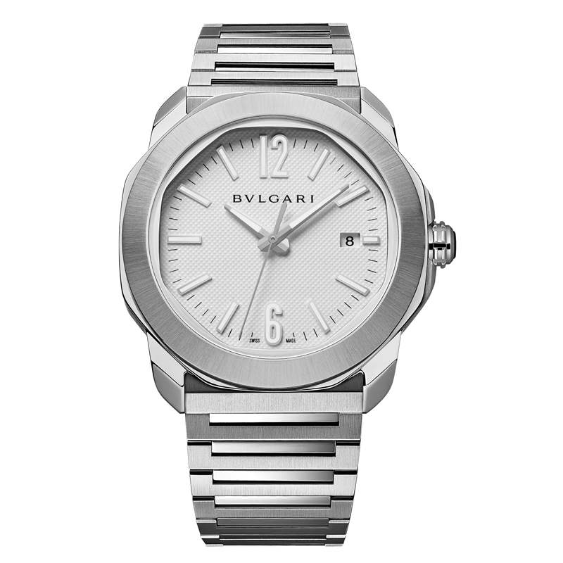 寶格麗推出全新Octo Roma系列腕表:巴黎釘紋表盤、中央飛行陀飛輪、虎眼石鑲嵌機芯-復刻表