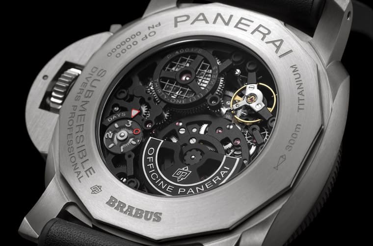 沛納海再推BRABUS聯(lián)名潛水表科技環(huán)保材質為此次創(chuàng)作重心-復刻表