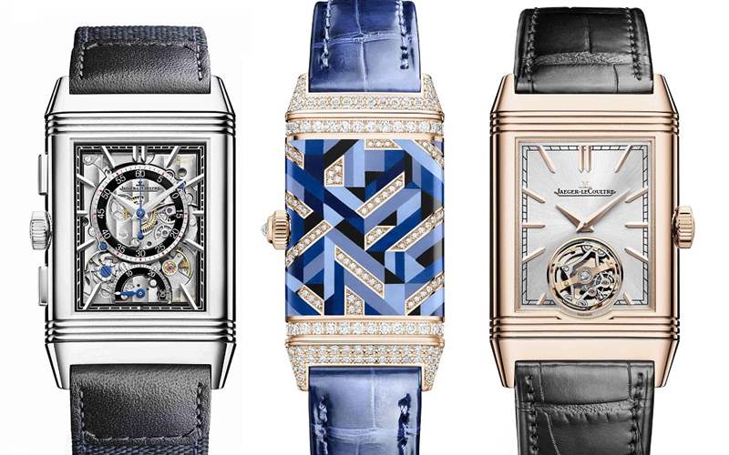 積家新品亮點:Reverso Tribute計時碼表,Reverso One琺瑯鑲鉆女士腕表-復刻表