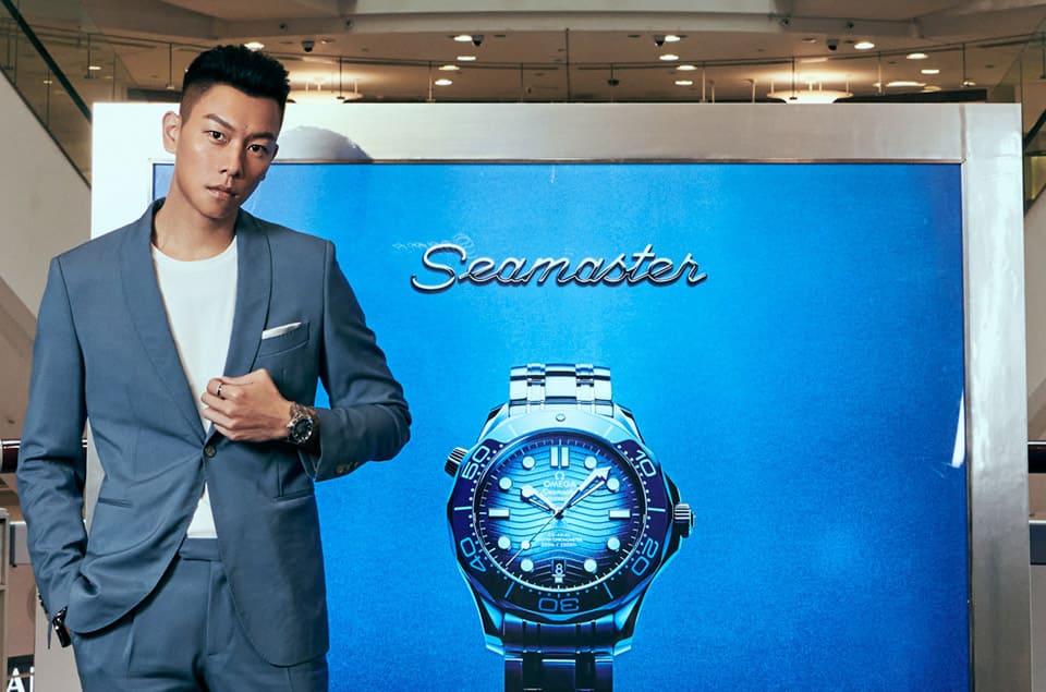 「行走的費洛蒙」瘦子E.SO成為臺灣歐米茄首位品牌大使搶先佩戴夏日藍色海馬手表-復刻表