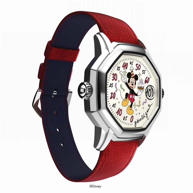 Gérald Genta推出Only Watch 2023數字跳時三問腕表:米奇的生日-復刻表