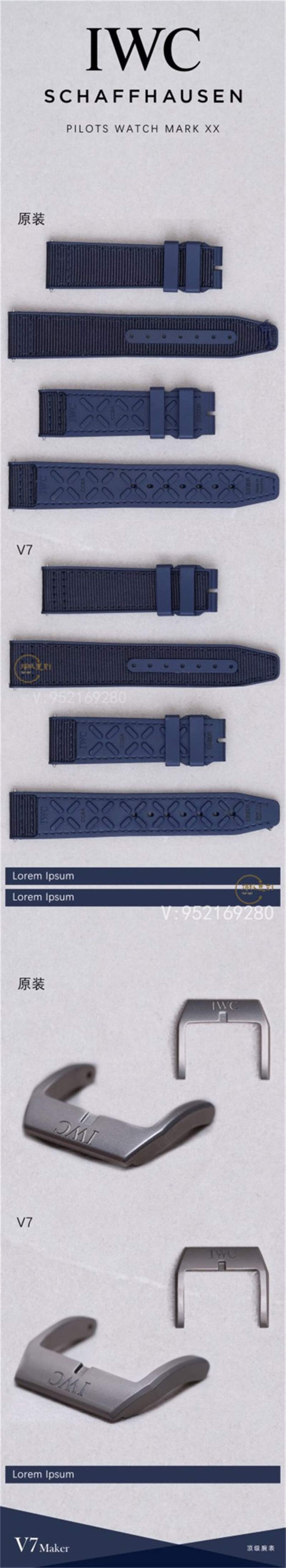 V7廠萬國陶瓷馬克二十對比正品評測,勞倫斯體育公益基金會特別版IW328101-復刻表