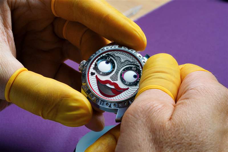 Konstantin Chaykin推出Harley Quinn小丑女主題限量腕表 Konstantin Chaykin推出Harley Quinn小丑女主題限量腕表-復刻表