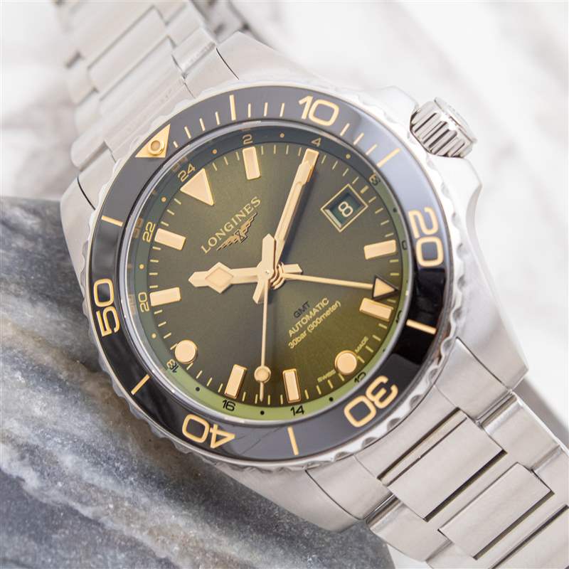 首次上手體驗(yàn):浪琴表Hydroconquest GMT腕表-復(fù)刻表