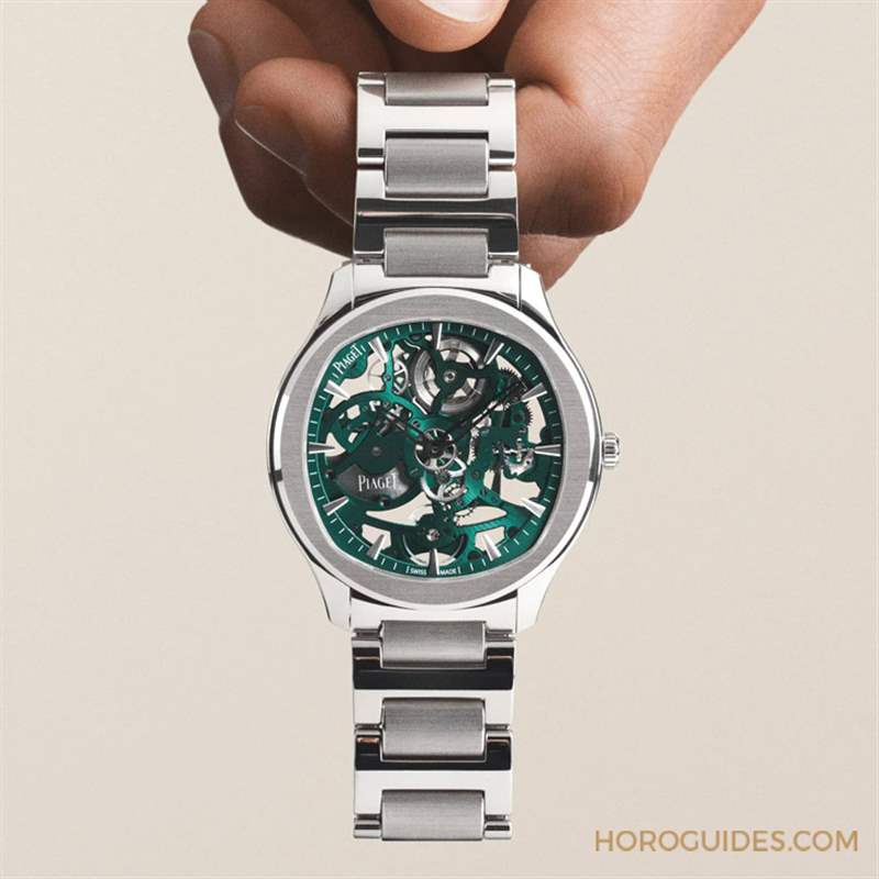 PIAGET - 全新面盤(pán)刻紋、冰河藍(lán)面、半金材質(zhì)亮相！ PIAGET Polo 2023新作精選