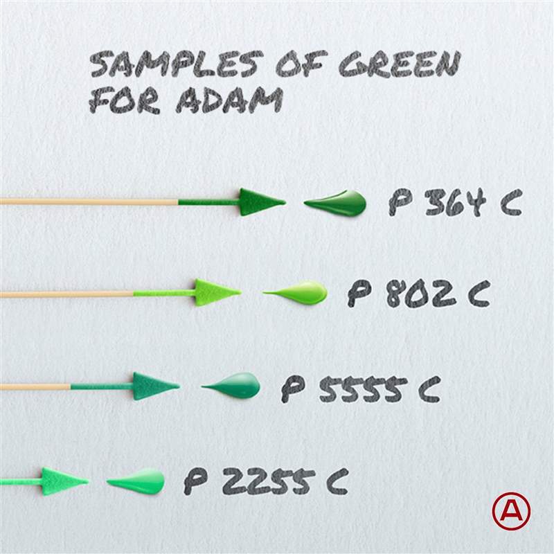 Artisans de Genève幾經嘗試後，找到適合表達Adam個性的綠色，作為妝點手錶的重要元素。（Source：Artisans de Genève）