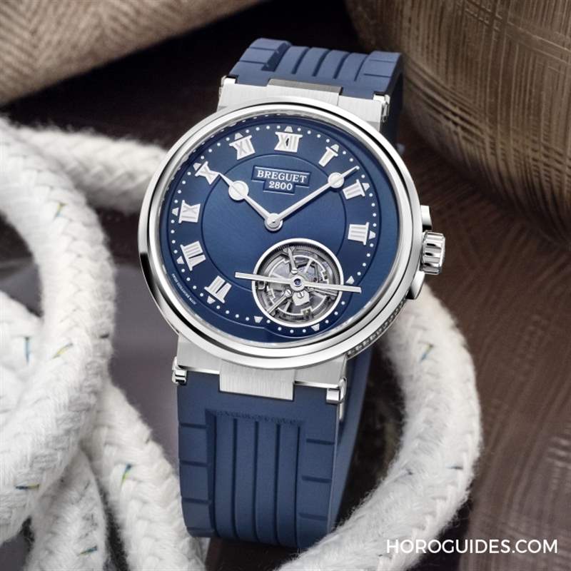 BREGUET - 寶璣Marine系列首款純粹陀飛輪登場(chǎng)｜BREGUET Marine Tourbillon 5577