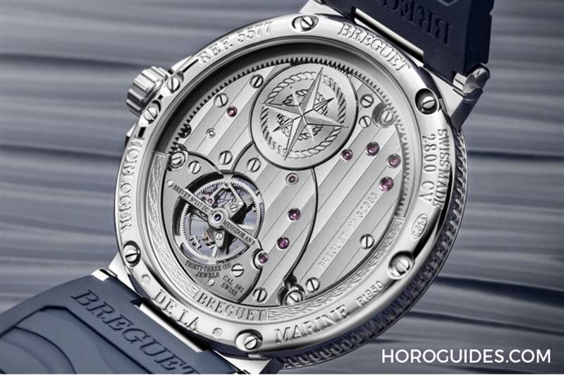 BREGUET - 寶璣Marine系列首款純粹陀飛輪登場(chǎng)｜BREGUET Marine Tourbillon 5577