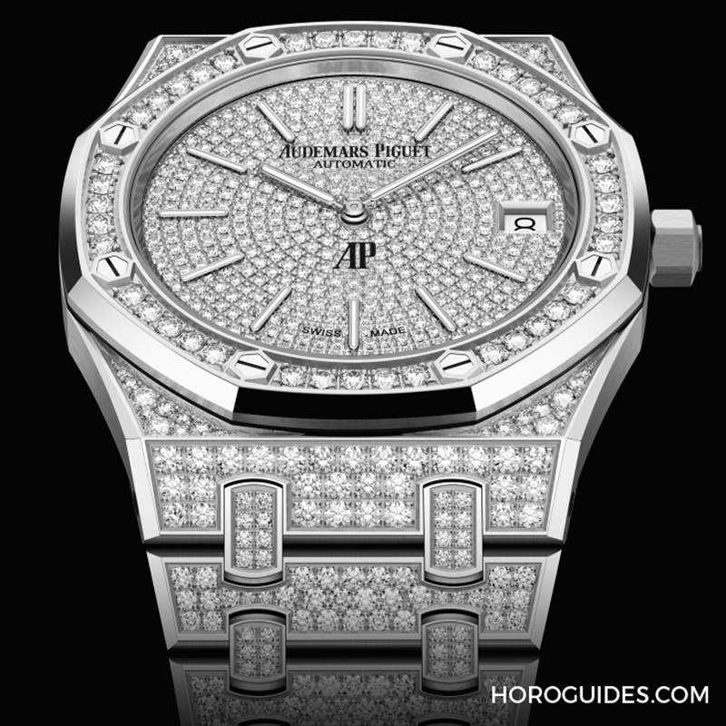 AUDEMARS PIGUET - 光彩熠熠！ AUDEMARS PIGUET Royal Oak Jumbo全鑲寶石版限量登場