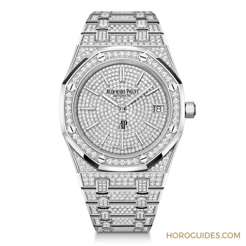 AUDEMARS PIGUET - 光彩熠熠！ AUDEMARS PIGUET Royal Oak Jumbo全鑲寶石版限量登場