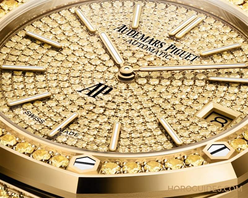 AUDEMARS PIGUET - 光彩熠熠！ AUDEMARS PIGUET Royal Oak Jumbo全鑲寶石版限量登場