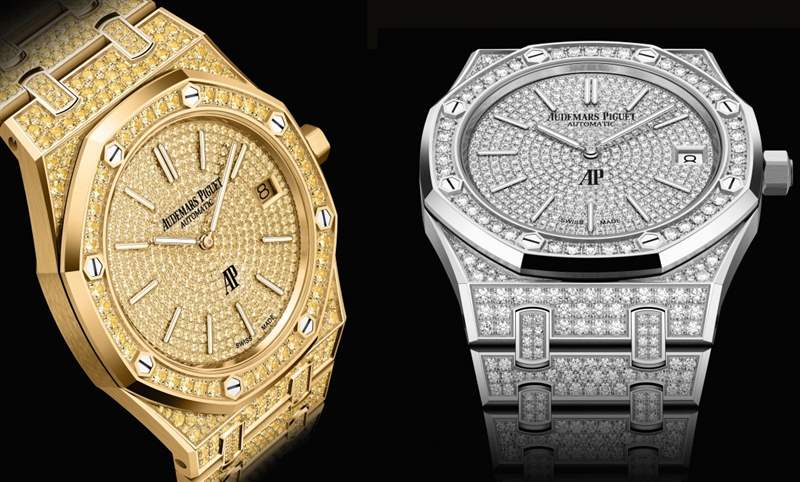 AUDEMARS PIGUET - 光彩熠熠！ AUDEMARS PIGUET Royal Oak Jumbo全鑲寶石版限量登場